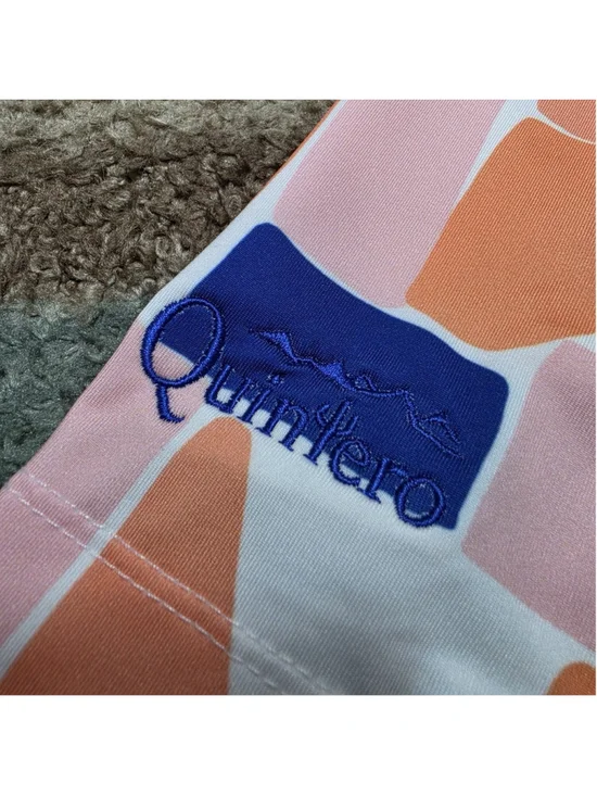 Bad Birdie Quintero Golf Club Polo Mens Large Multicolor Geometric Performance - Picture 3 of 7